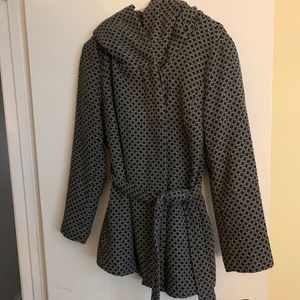 Black and Gray Coat